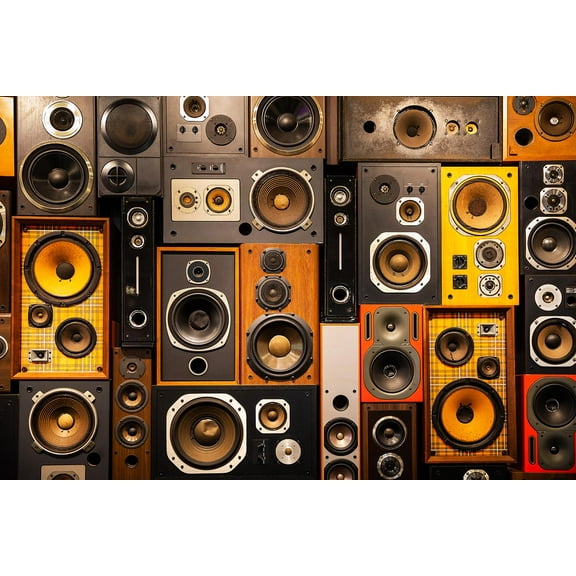 Classic Rock Music Surround Sound Systems 1000 Piece Jigsaw Puzzle