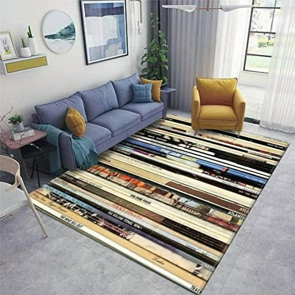 Classic Rock Vinyl Records Area Rugs Non-Slip Floor Mat Doormats Home Runner Rug Carpet for Bedroom Indoor Outdoor Kids Play Mat Nursery Throw Rugs Yoga Mat$$Home Decor, Kitchen, & Other
