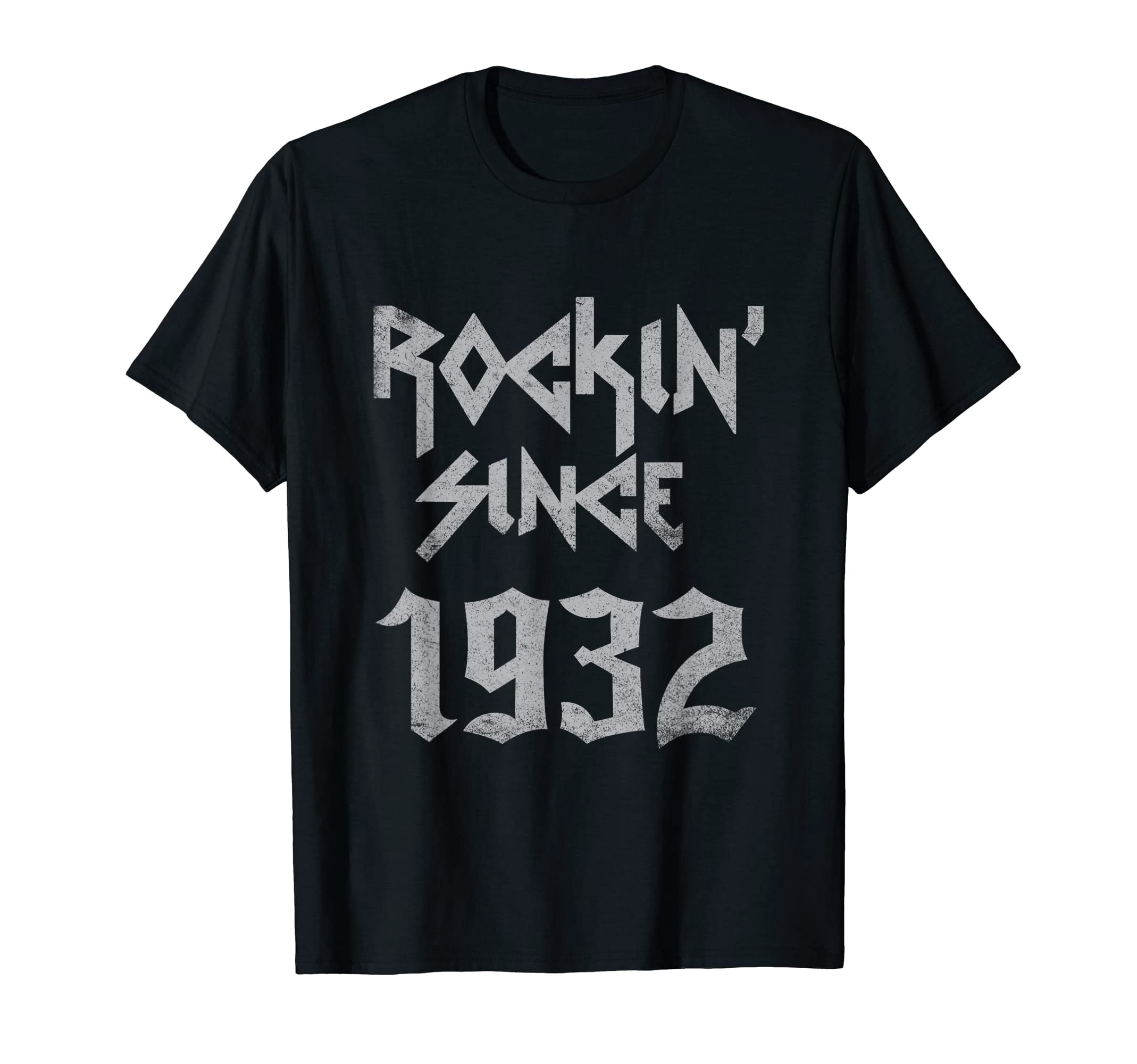 Classic Rock Year of Birth T-Shirt - Celebrate Your 1932 Birthday in ...