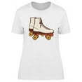 thumbnail image 1 of Classic Roller Skates T-Shirt Women -Image by Shutterstock, Female 3X-Large, 1 of 2