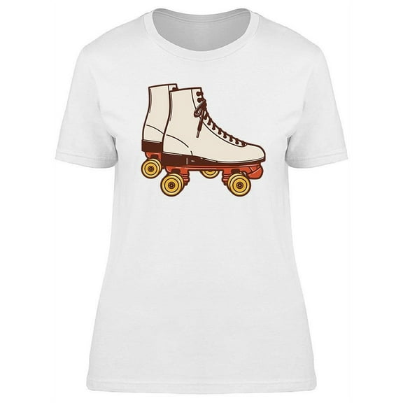 Classic Roller Skates T-Shirt Women -Image by Shutterstock, Female Large
