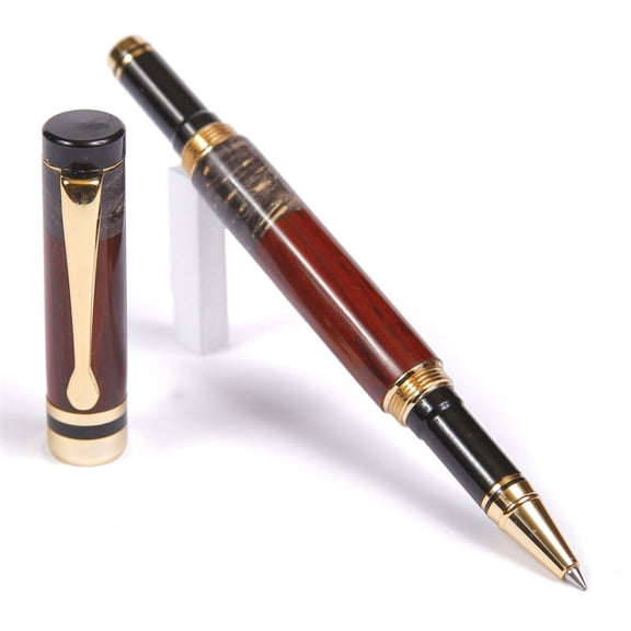 Classic Rollerball Pen - Cocobolo with Black Box Elder