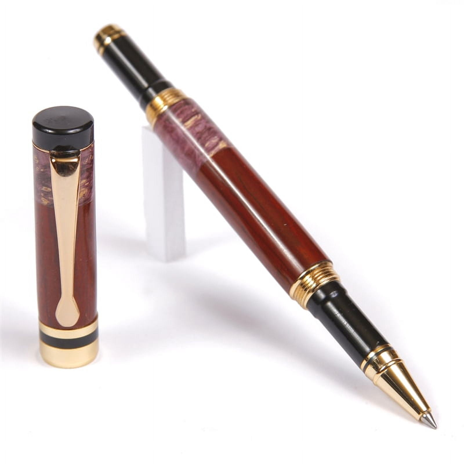 Classic Rollerball Pen - Cocobolo with Purple Box Elder