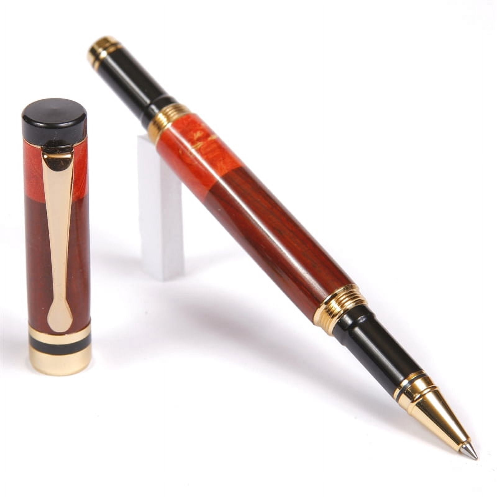 Classic Rollerball Pen - Cocobolo with Red Box Elder