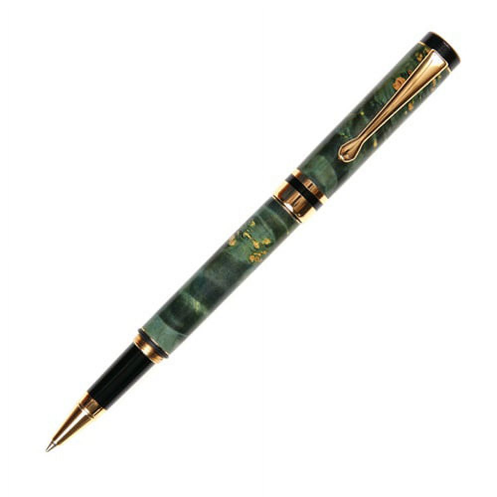 Classic Rollerball Pen - Green Maple Burl