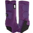 thumbnail image 1 of Classic Equine Legacy2 SMB Boots: Ultimate Horse Leg Protection Eggplant / Medium / Front, 1 of 2