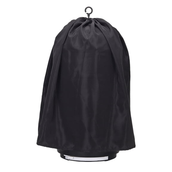 Classic Round Dome Top Bird Cage Cover Shield Birdcage Light Covers Skirt Accessories Screen for Parakeets Lovebirds Budgies Finches Canary Small Bird CageblackOnly Covers