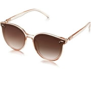 Classic Round Sunglasses for Women Men Retro Vintage Large Plastic Frame BLOSSOM 