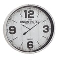 thumbnail image 1 of Cole & Grey Oversized 35'' Metal Wall Clock, 1 of 2