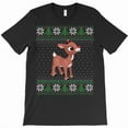 thumbnail image 1 of Classic Rudolph Funny Christmas Pajama Matching Family Graphic H7787 T-Shirt, for Men and Women, Up to Size 5XL, 1 of 2