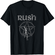 Classic Rush Starman Black T-Shirt NEW OFFICIAL, NEW, IN STOCK-TH67841