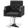 thumbnail image 1 of BarberPub Classic Hydraulic Pump Salon Chair, Barber Chair for Hair Stylist, 1 of 9