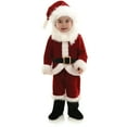 thumbnail image 1 of UNDERWRAPS Boys' Baby's Santa Onesie - Cute Halloween Costume for Boys & Girls, Cosplay Costume for Children, Adorable Outfits (Red/White/Black), 1 of 3