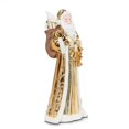 thumbnail image 1 of MDR Trading AB-27-NICHOLAS-829-Q01 14.5 in. Classic Santa with Sack of Gifts Statuette - Gold & White, 1 of 2