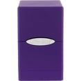 thumbnail image 1 of Ultra Pro - Purple Satin Tower Deck Box, Collectible Trading Card Protector Gaming Case Deck Box Organizer Storage Solution, 1 of 3