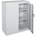 thumbnail image 1 of Classic Series 36"W x 42"H x 18"D Counter Height Storage Cabinet with Adjustable Shelves, Dove Grey, 1 of 2