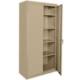 thumbnail image 1 of Classic Series 36" W x 72" H x 18" D Storage Cabinet with Adjustable Shelves, Tropic Sand, 1 of 1