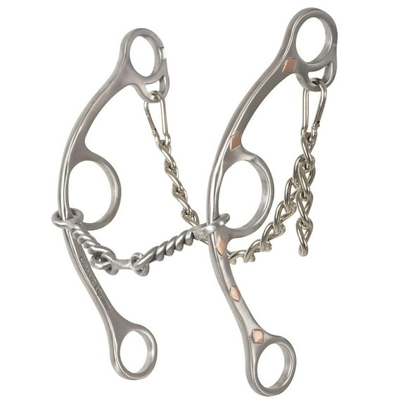 Classic  Sherry Cervi Twisted Wire Dogbone Stainl