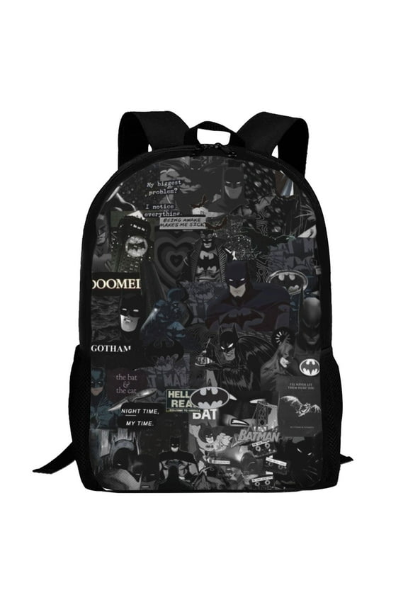 Classic Shoulder Bag, Batman Backpack Travel Knapsack Lightweight Daypack