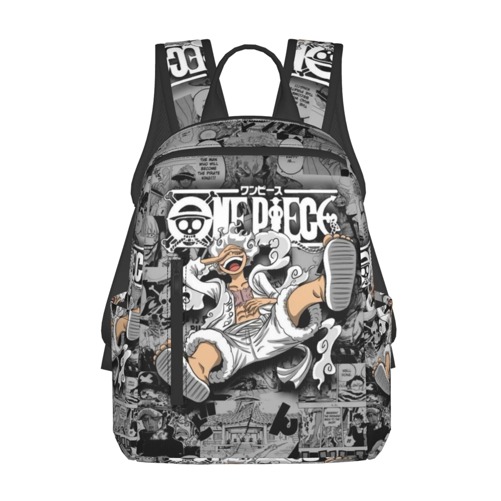 One Piece Zaino Scuola Cosplay – 26x15x44 Cm – Regalo Per Appassionati Di Anime