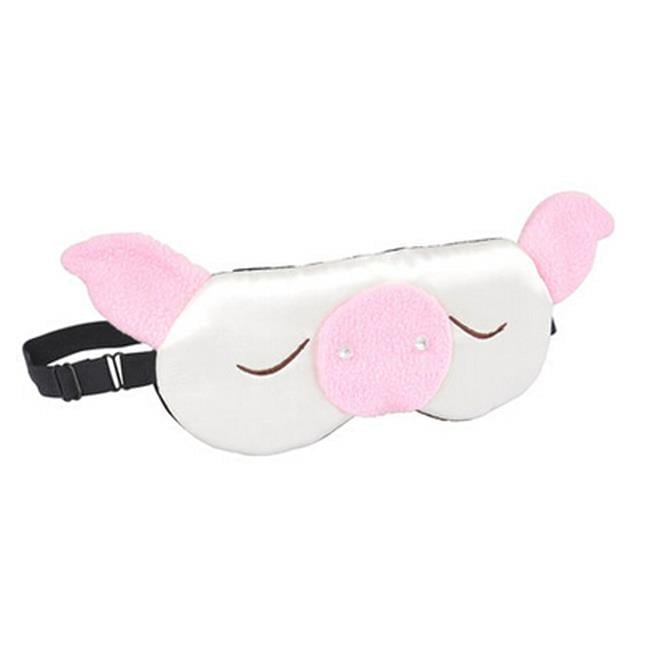Classic Silk Eyeshade Sleep Eye Mask - Pig