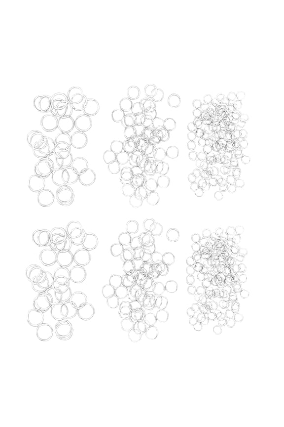 Classic Silver Jump Rings 200pc