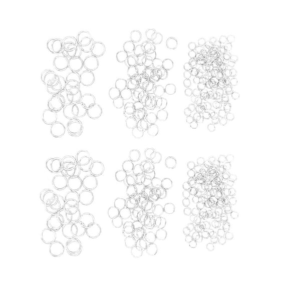 Classic Silver Jump Rings 200pc