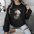 thumbnail image 1 of Classic Silver Labrador Portrait Retriever Breed Lover Clean Art Sweatshirt, up to Size 5XL, 1 of 2