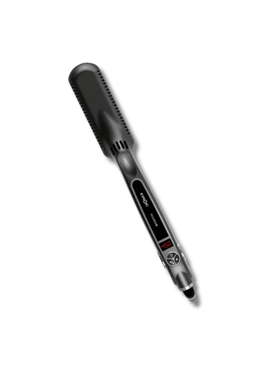 Classic Silver Titanium Flat Iron 1.5"
