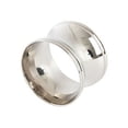 thumbnail image 1 of Classic Silver Tone Round Shape Napkin Rings, Set of 4 (Style# 3), 1 of 2