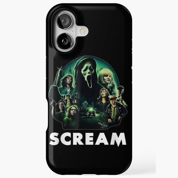 Classic Slasher Horror Mask Inspired Case for iPhone 17 16 15 14 13 12 11 Pro Max