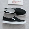 thumbnail image 1 of Classic Slip-On Canvas Loafers Skate Shoes, 1 of 5