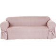 thumbnail image 1 of Classic Slipcover Twill one piece loveseat slipcover, 1 of 2