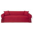 thumbnail image 1 of Classic Slipcovers Twill One Piece Washable Sofa Slipcover, 1 of 3