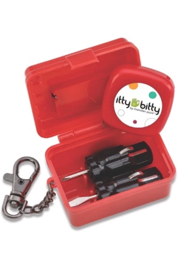 Classic Small Tool Kit for Emergency with Lobster Clasp Keychain