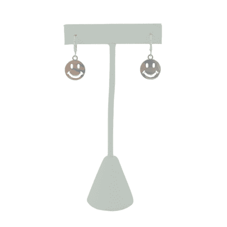 Classic Smile Earrings silver