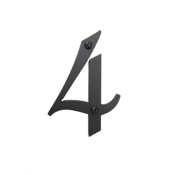 Classic Smooth Spanish Style Address Numbers