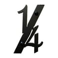 thumbnail image 1 of Classic Smooth Spanish Style Address Numbers, 1 of 9