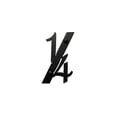 thumbnail image 1 of Classic Smooth Spanish Style Address Numbers, 1 of 9