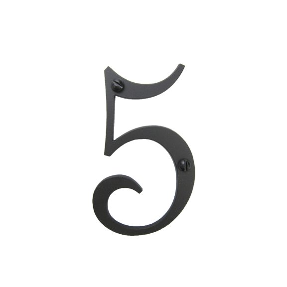 Classic Smooth Spanish Style Address Numbers