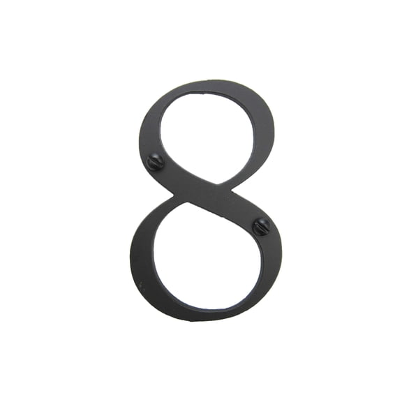 Classic Smooth Spanish Style Address Numbers