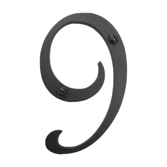 Classic Smooth Spanish Style Address Numbers