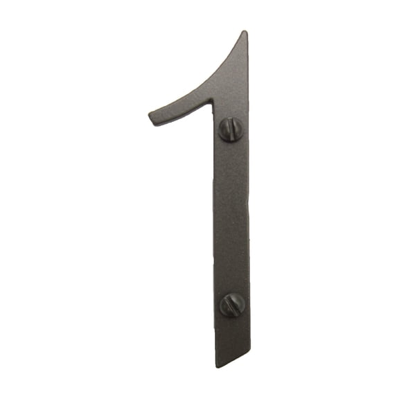 Classic Smooth Spanish Style Address Numbers