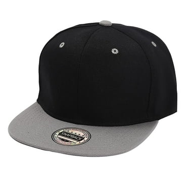 Classic Snapback Hat Cap Hip Hop Style Flat Bill Blank Embroidering Adjustable Size