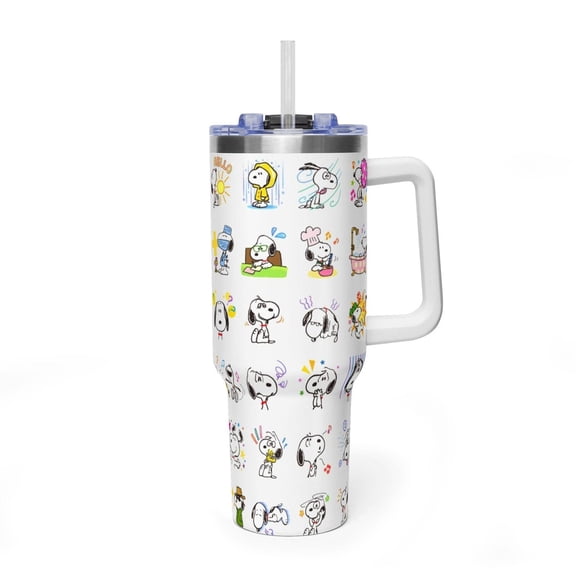 Classic Snoopy All-Over Print 40oz Tumbler