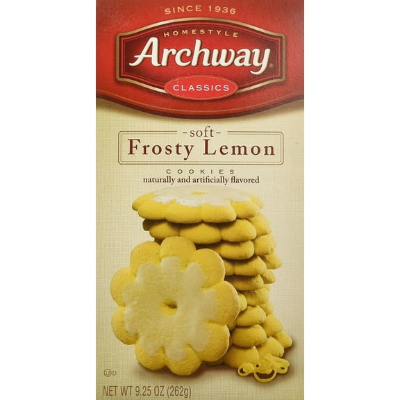Classic Soft Frosty Lemon Cookies, 9.25 Ounce