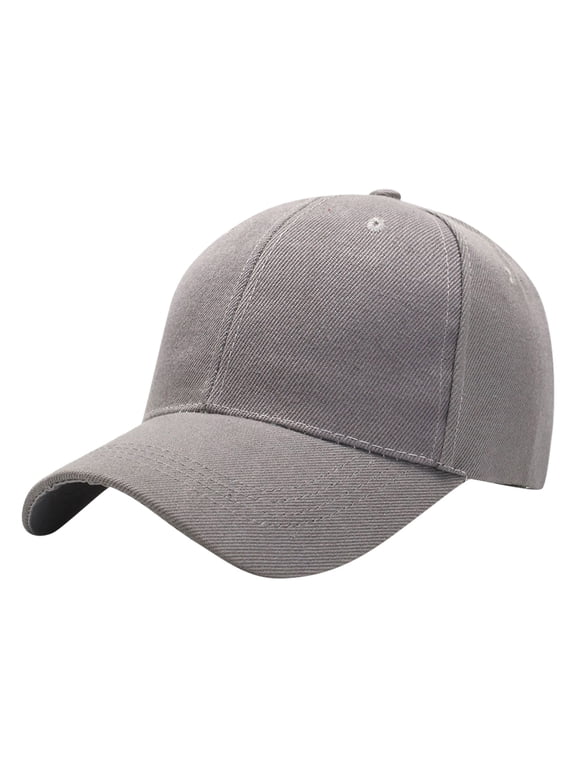 Classic Solid Baseball Cap, Adjustable Cotton Twill Dad Hat for Men and Women, Casual Sun Protection Hat for Daily Use & Outdoor Activities