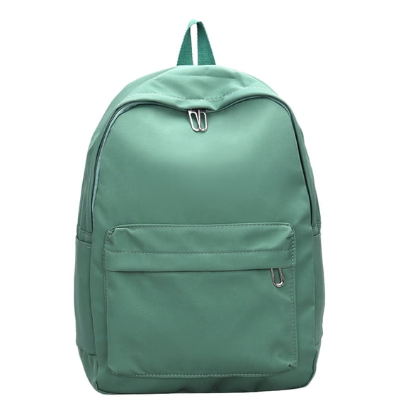 Classic Solid Color Backpack,15" Travel Backpack , Laptop Carry On Backpack, Waterproof Large Daypack Travel Bag for Women Men Weekender Trips, Business and Hiking(Z2-Green)