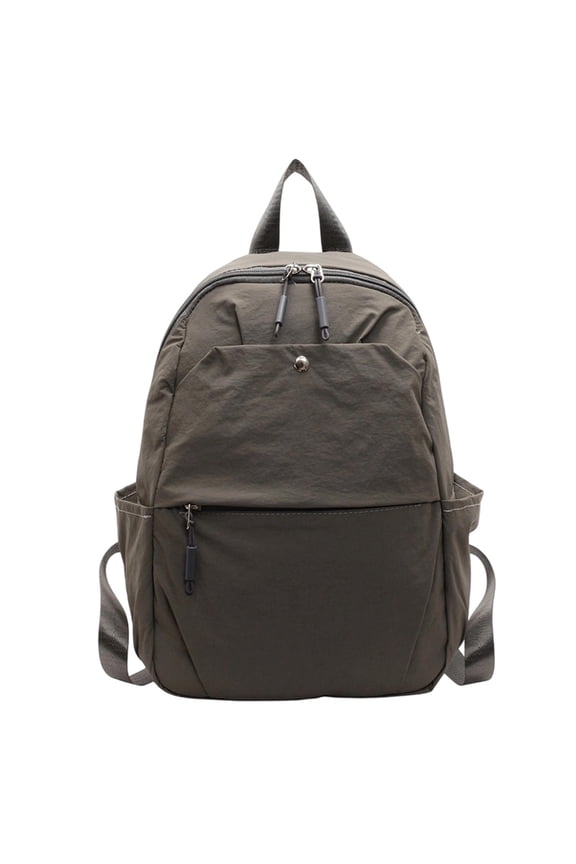 Classic Solid Color Backpack for Work, Office, Gym, Sports, Travel