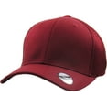thumbnail image 1 of Classic Solid Stretch Meshback Cotton Twill Fitted Hat Spandex Headband Cap, 1 of 6